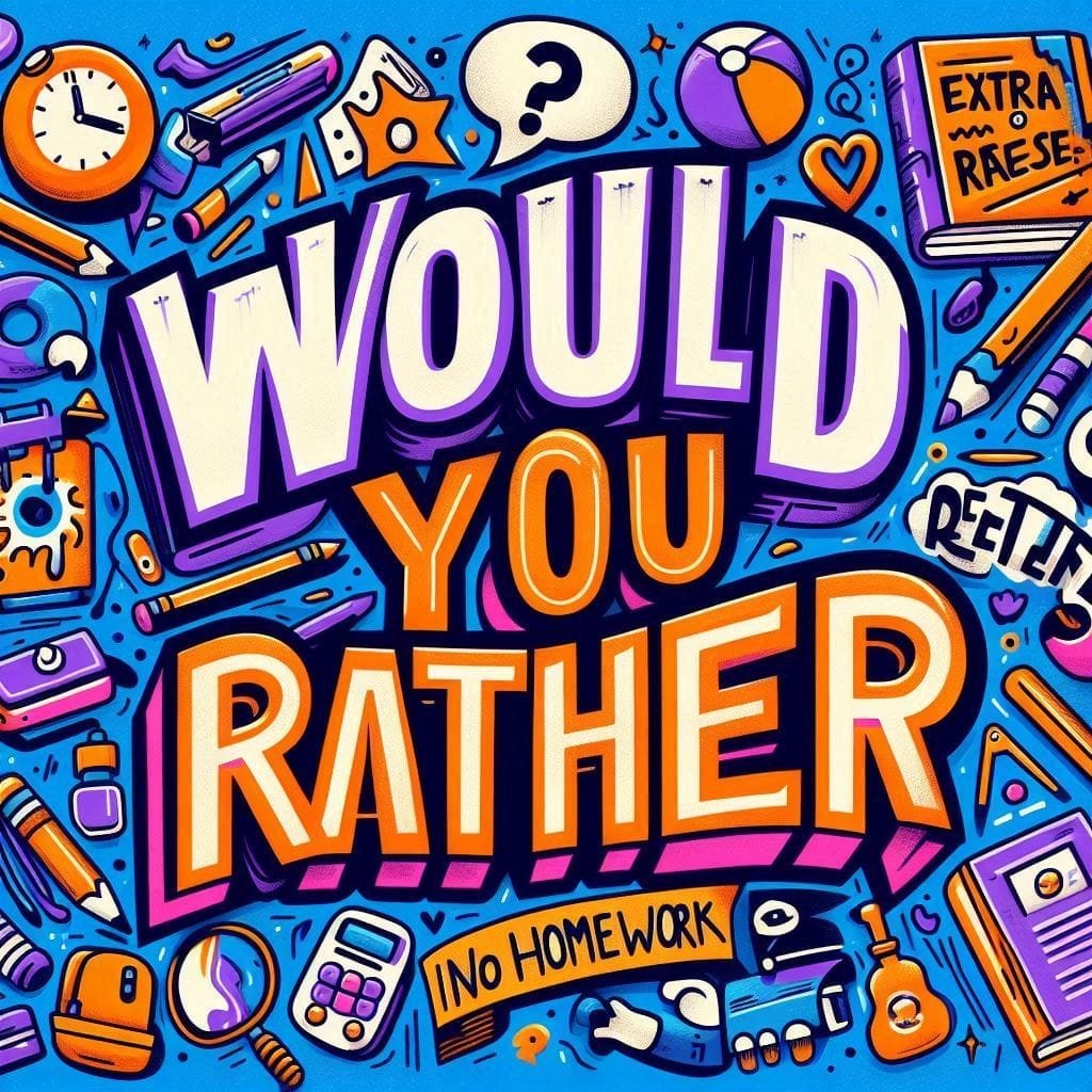 “Would You Rather” Questions for Middle School Students