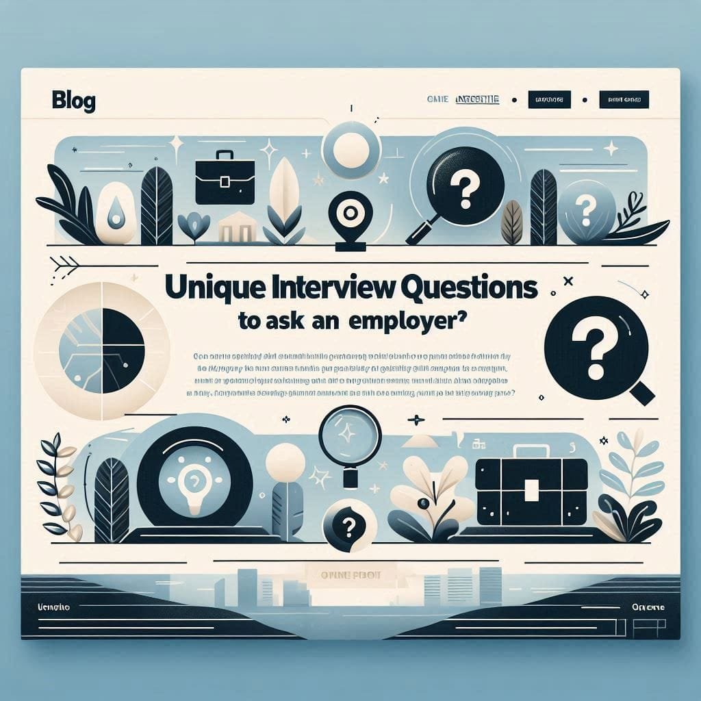 15 Unique Interview Questions to Ask Employers