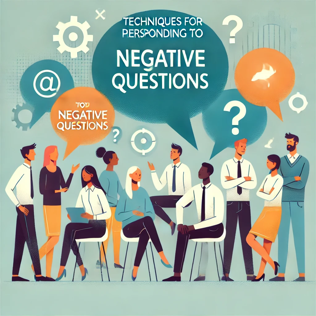 Techniques for Responding Negative Questions